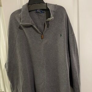 Polo Ralph Lauren Gray Quarter-Zip Pullover